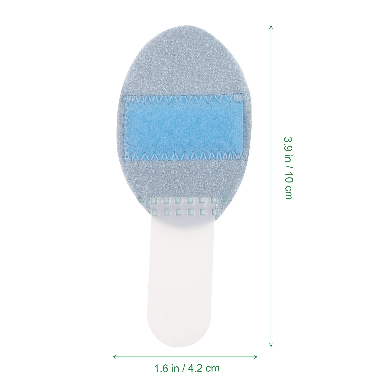 5Pcs Professional Finger Splint with Built-in Aluminum Bar Lightweight Strong Support Comfortable Sponge Polyester Material