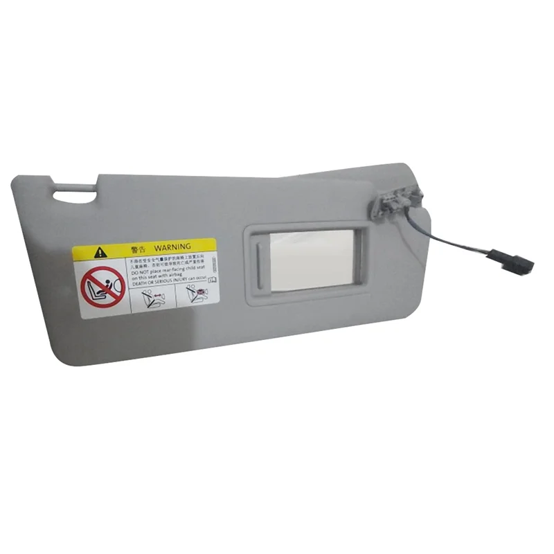 ممتاز-1 زوج من أقنعة الشمس مع مرآة الزينة 5TD857551 5TD857552 لشركة فولكس فاجن تيجوان 2018 + كودياق 2017 + توران 2016 + ظلال مرآة مكياج