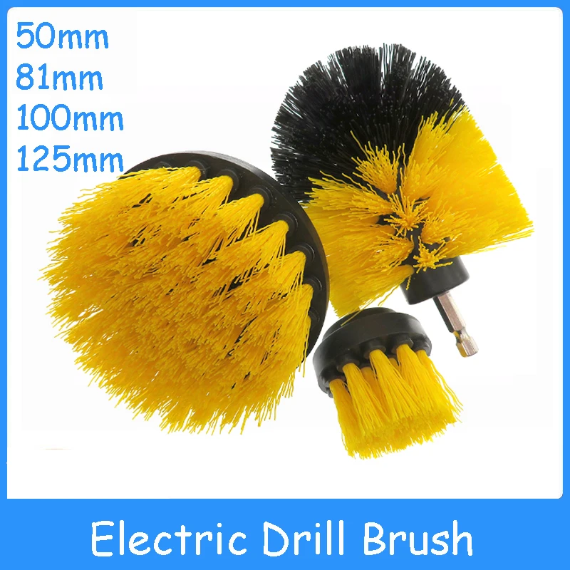 

Electric Drill Brush Attachment Set Power Scrubber Brush Car Polisher Kitchen Bathroom Cleaning Kit Toilet Cleaning Tools