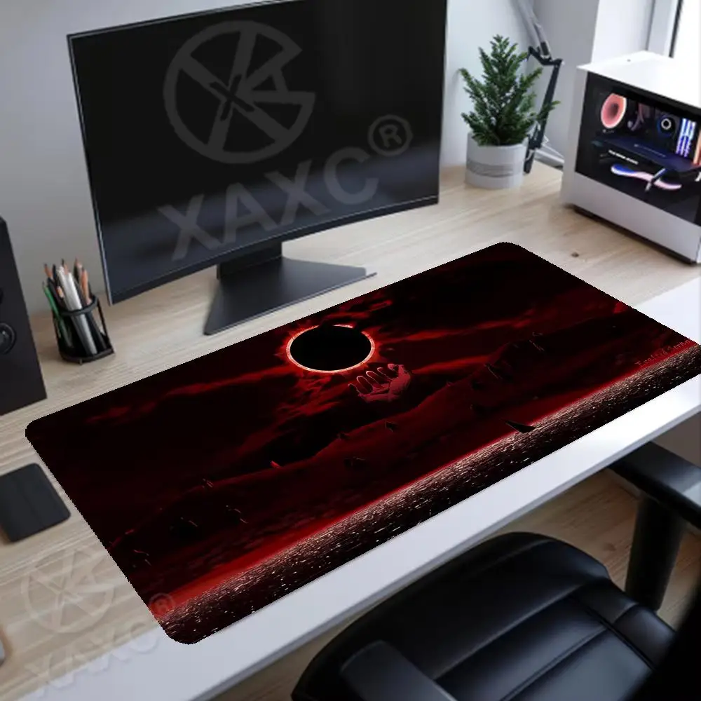 Anime Berserk Mousepad Big Deskmat With Lockrand Office Pc Computer Accessories XAXC Gaming Prime Gaming XXL Keyboard Mat