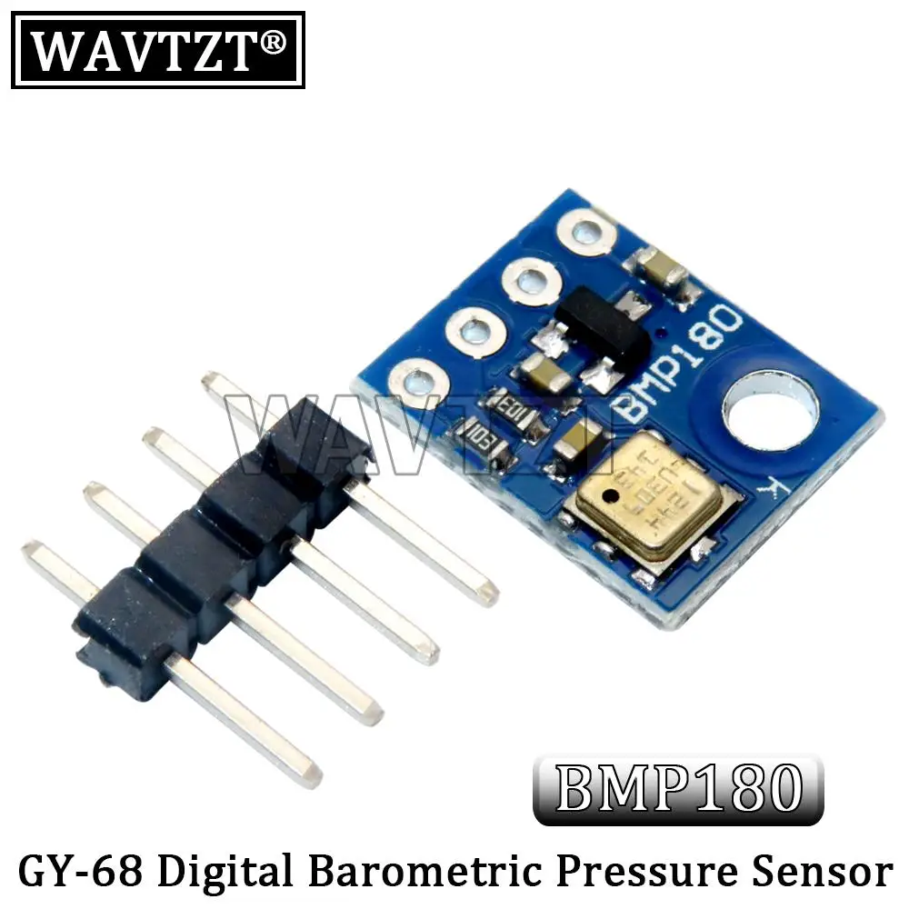10pcs WAVTZT GY-68 BMP180 BMP280 3.3V Módulo Sensor de Pressão Barométrica Digital para arduino