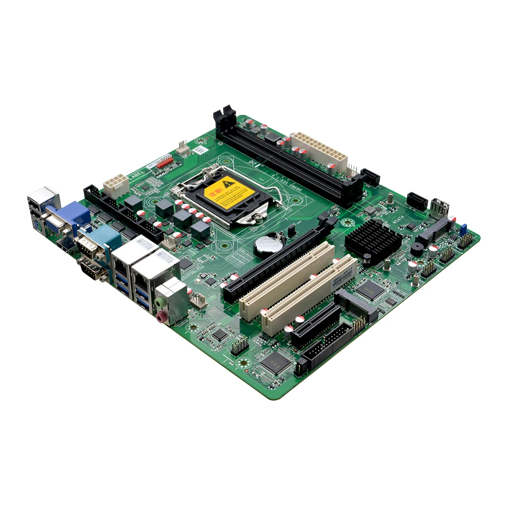 New Product A1150 HD+VGA support I3 I5 I7 Processor DDR3 ATX Industrial Grade Q85 Motherboard with 2*LAN 11*USB