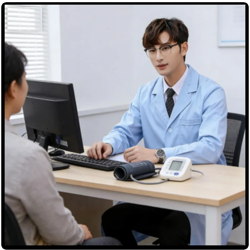 

Длинный медицинский халат для клиники, терапии, лаборатории, синий, с длинными рукавами, для мужчин и женщин, униформа для стоматологов и врачей