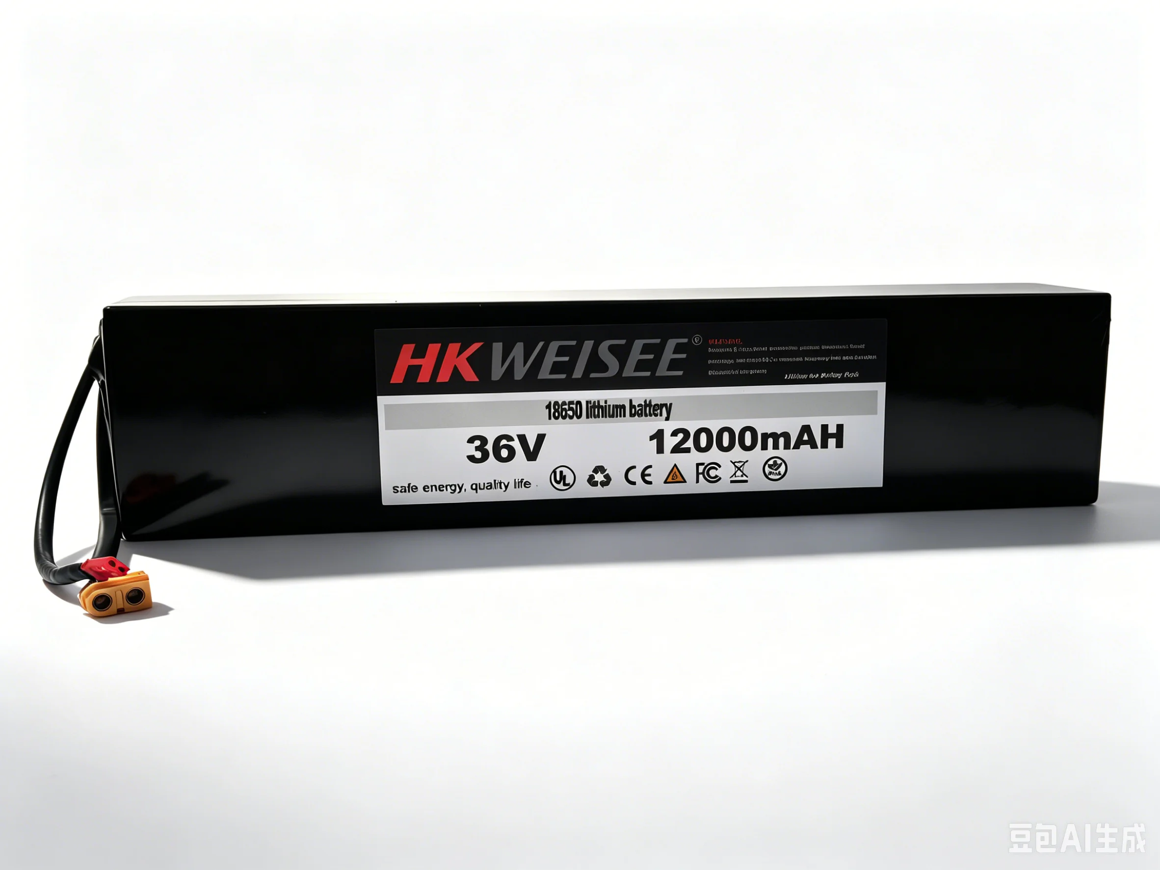 36V 12Ah Rechargeable Lithium Battery Pack 18650 10S4P  Power Modified 36V Electric Scooter Battery with BMS, SYP XT60 JST