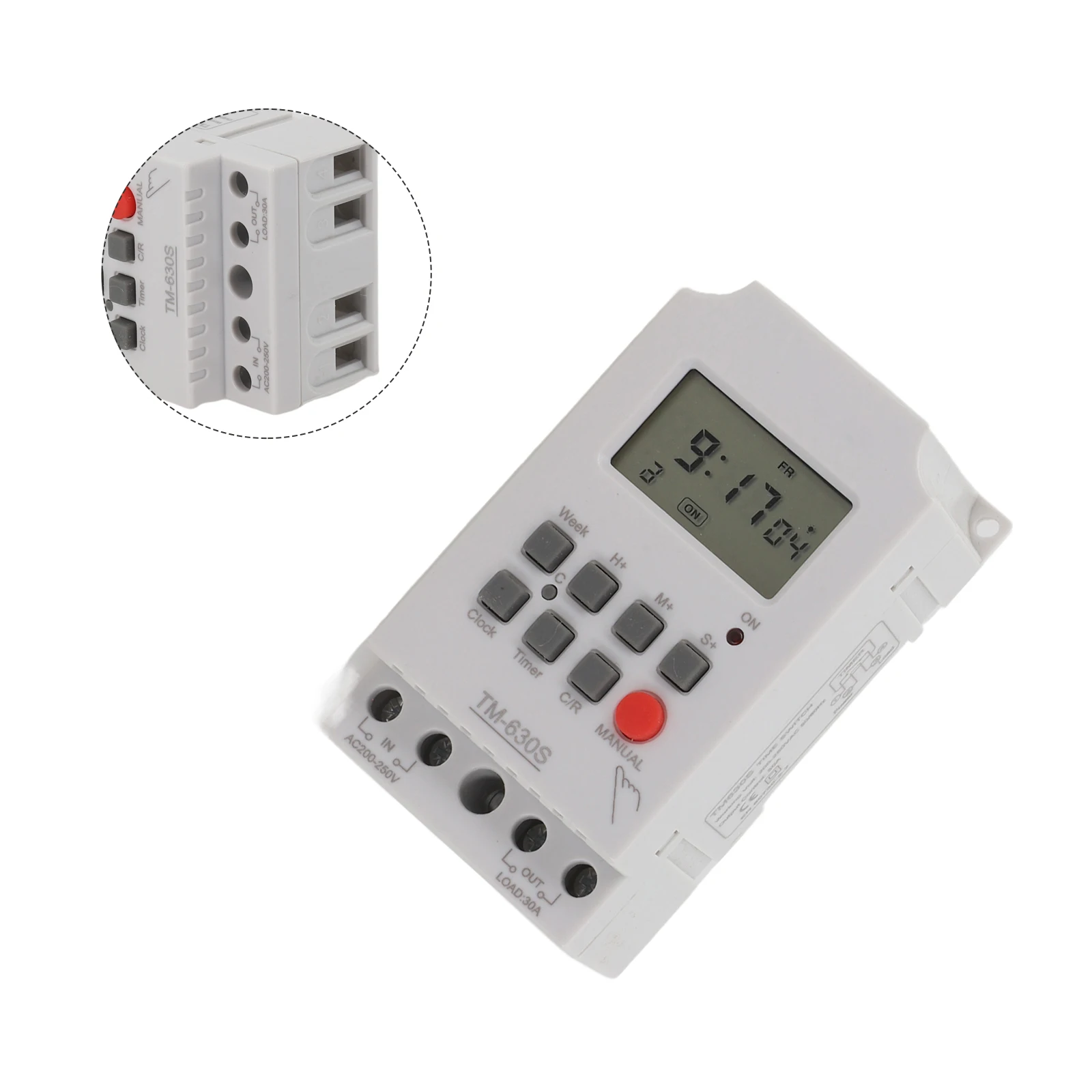 مؤقت رقمي ذكي TM630S2 مزود بشاشة LCD؛ يقدم خيارات الجدول الزمني المرنة لإدارة استهلاك الطاقة بكفاءة #6