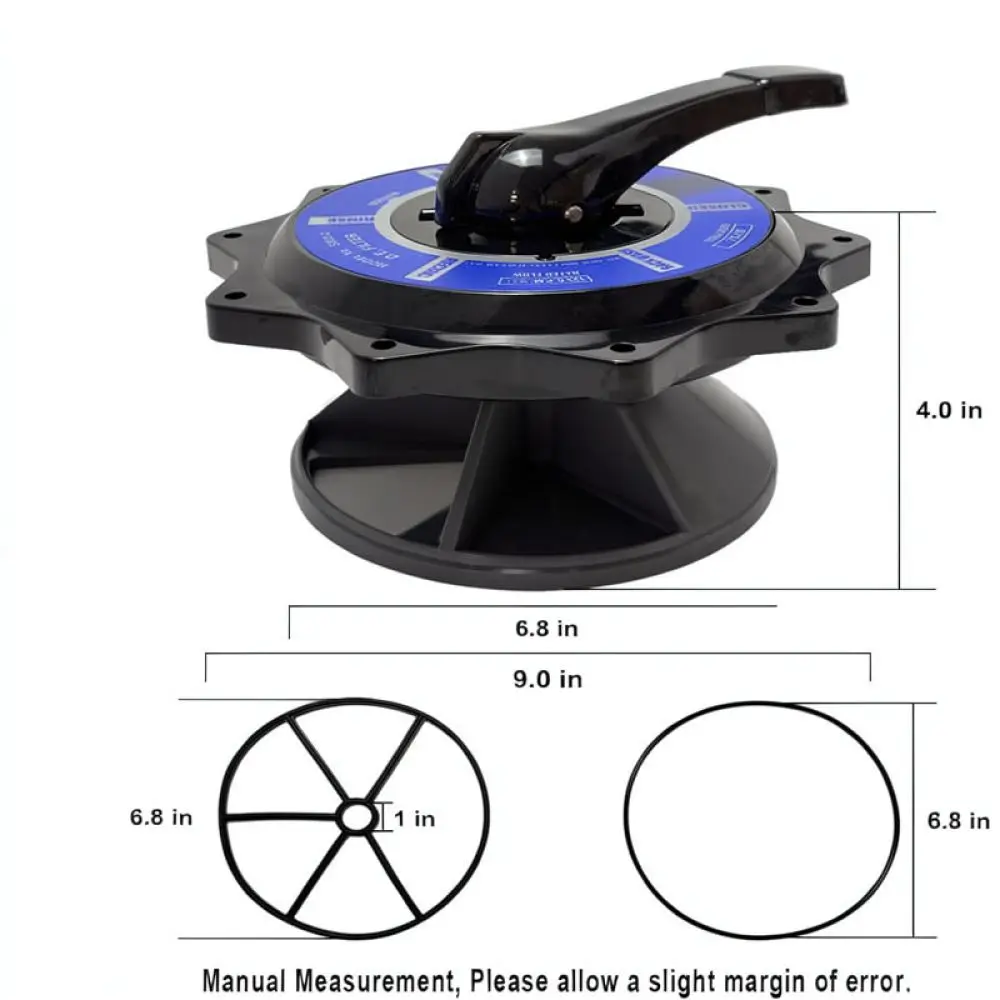 Replacement Side Mount Valve Lid For Zodiac Jandy R0443900 2 Inch Pool Backwash Filter System Maintenance Part