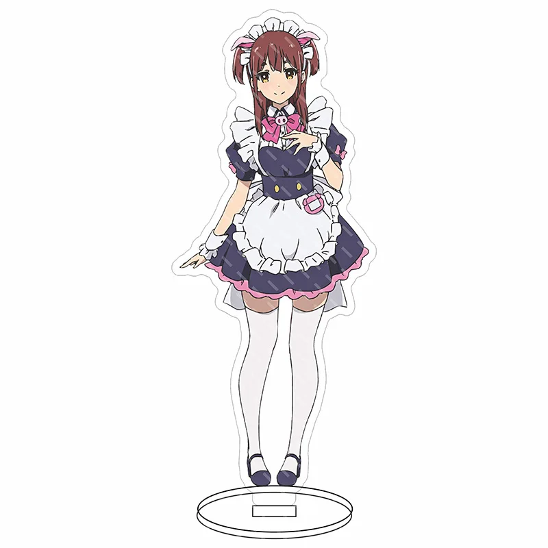 أكيبا خادمة الحرب الأصلي التلفزيون الرسوم المتحركة الاكريليك حامل نموذج لوحة الديكور مكتب الشكل عرض مروحة منتجات الهدايا المجوهرات الكلاسيكية #5