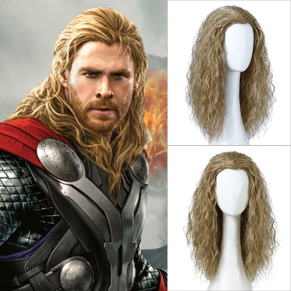 perruque-synthetique-longue-blonde-d'inspiration-thor-perruque-de-cosplay-pour-hommes-perruque-de-fete-anime-couvre-chef-d'halloween-cheveux-reglables