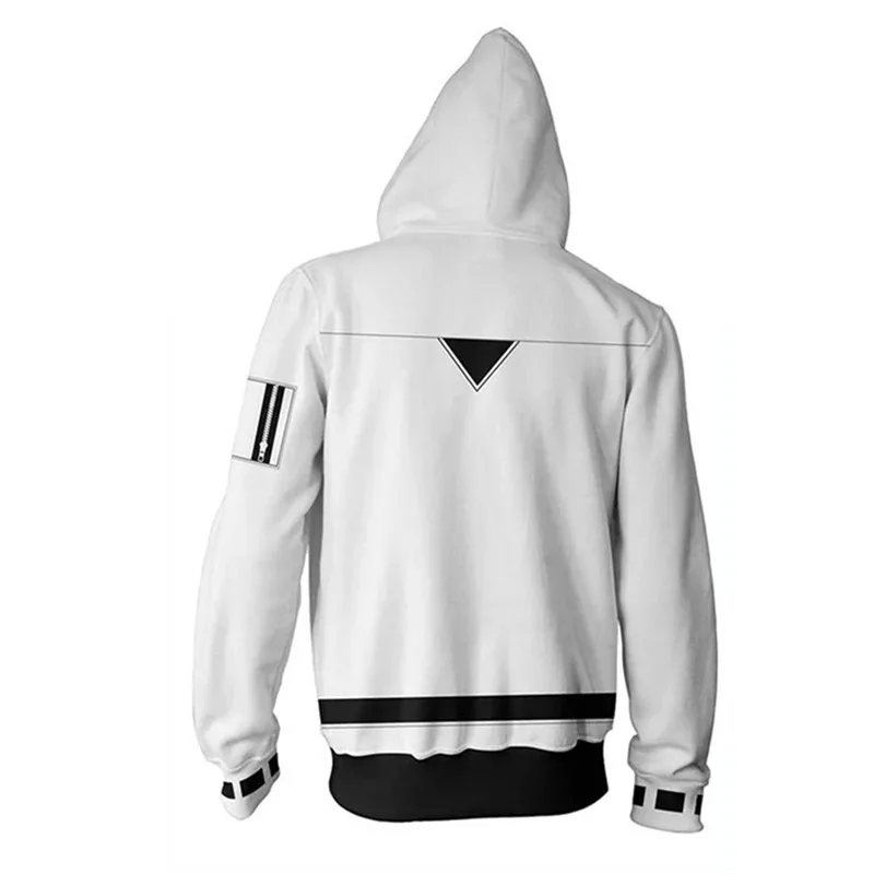 Game Tekken 8 Jin Kazama Sweatshirt Leina Hoodies Cosplay Clothes Kazuya Mishima Jacket Zipper Hooded Unisex Streetwear Coat