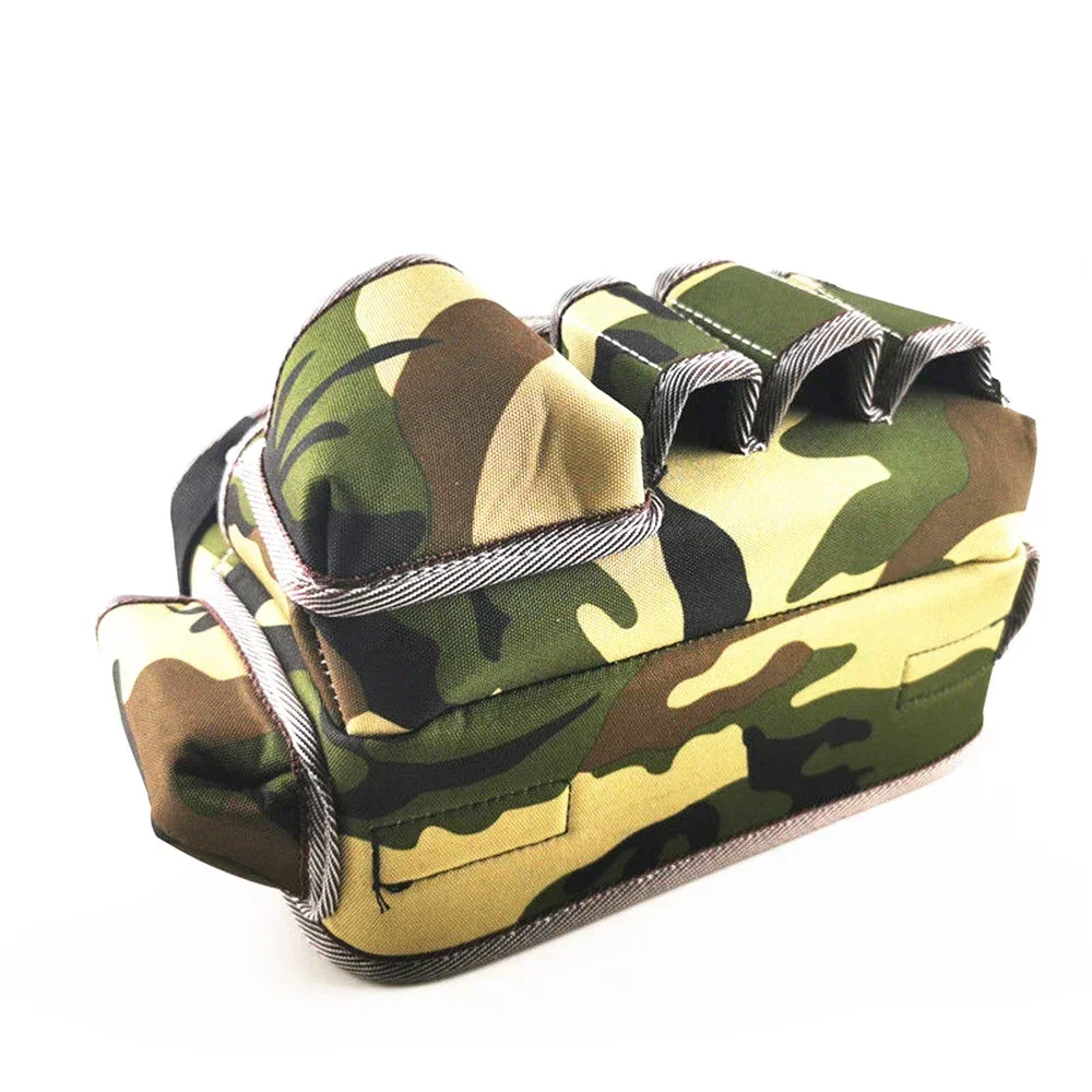 Imagem -05 - Camuflagem Resistente ao Desgaste Oxford Pano Ferramenta Bolsa Multifunções Reparação Hardware Eletricista Cintura Bolsa Bolsa de Armazenamento Portátil Novo