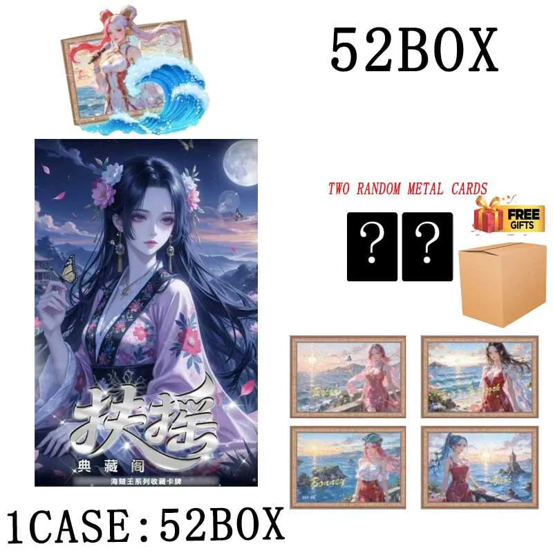 

Аниме One Piece, оптовая продажа, коллекционные карты, бустерная коробка Fuyao Di информационge, игральные карты, настольные игры, детский подарок на день рождения, игрушка