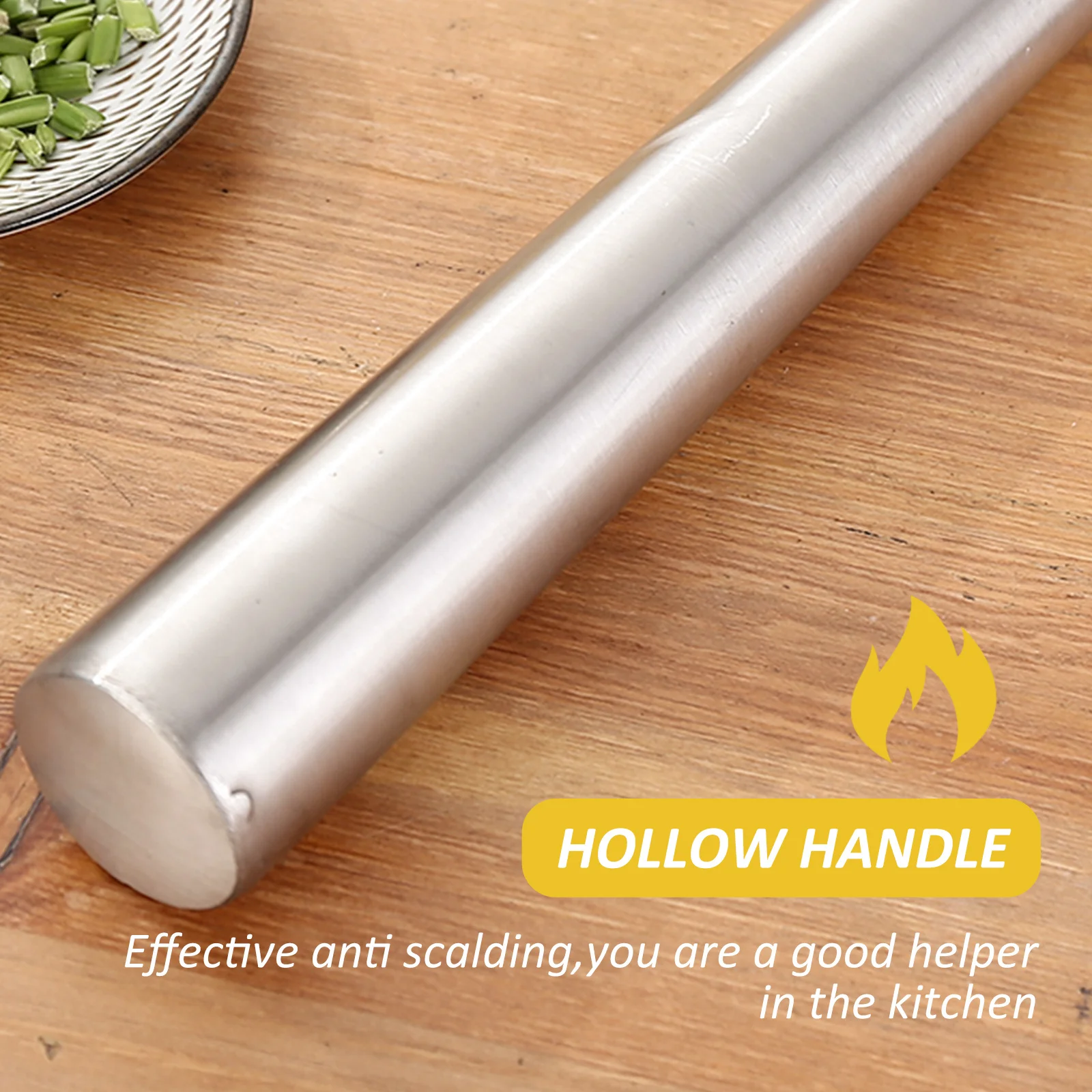 

Stainless Steel Colander Skimmer Ladle with Long Handle Slotted Cooking Spoon Filter Strainer Kitchen Tool for Hot Pot