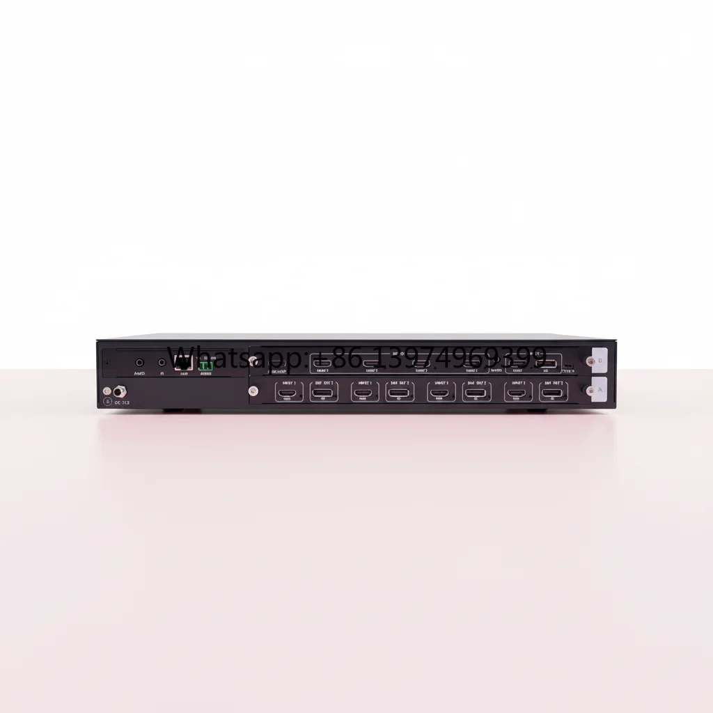 Bitvisus 4x1 3x1 2x1Seamless Edge Blending Pure Hardware Video Switcher 1x2 1x3 1x4 Video Wall Display 4K60 Input 4x2K Output