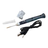 ABLQ 5V 8W USB Soldering Iron Mini Portable Professional Electric Soldering Iron Home Outdoor Repair Tool with Fast Heating