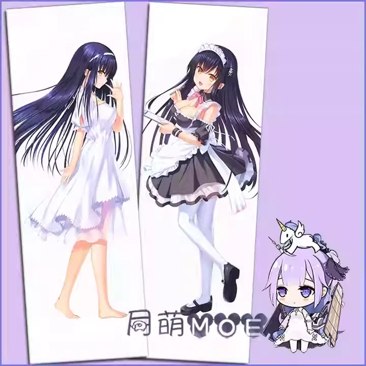 

Летние карманы Kushima Kamome Подушка Косплей Аниме Двусторонний принт Наволочка для обнимания тела в натуральную величину Dakimakura