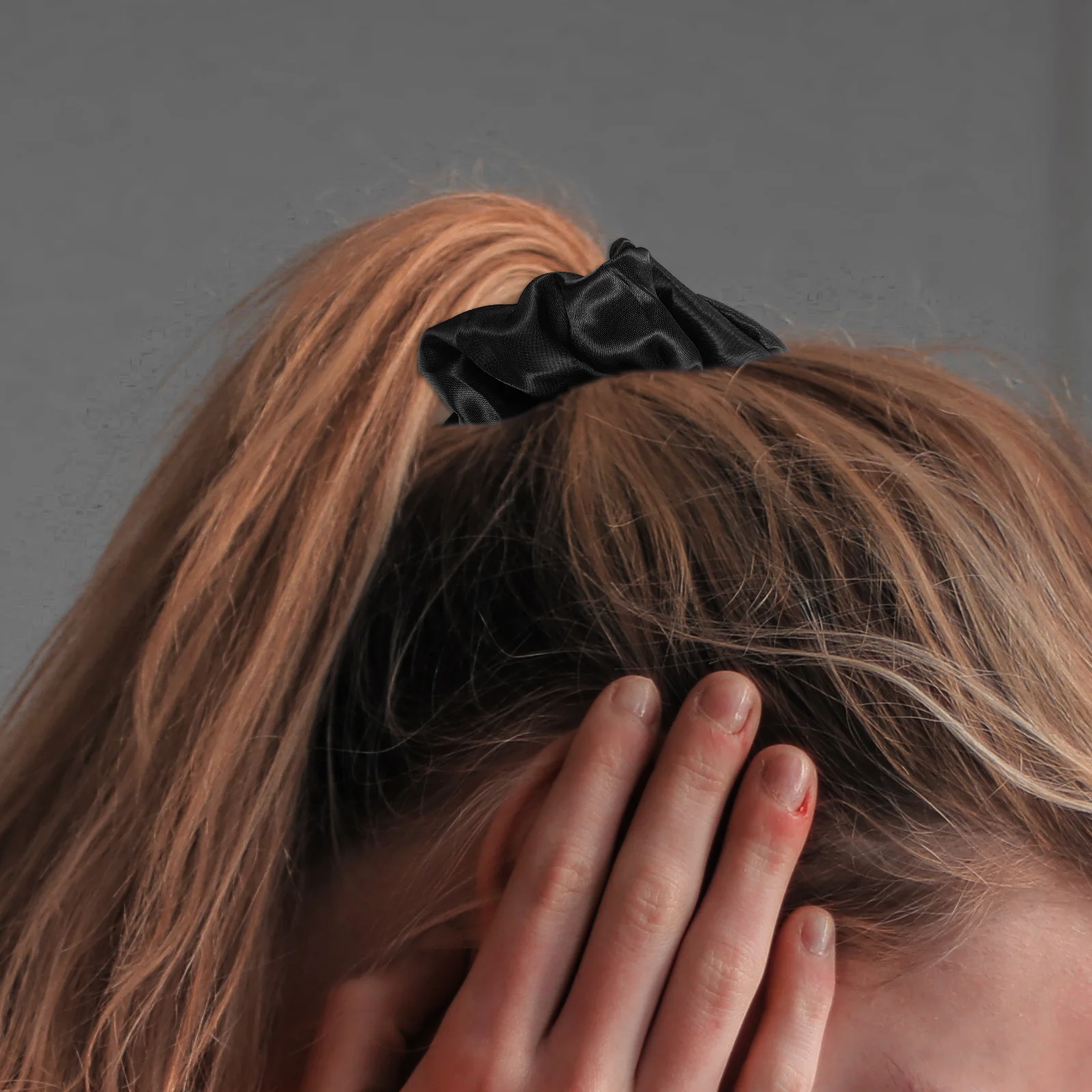 

3 pcs Long Tail Rope Wet Hair Cap For Women Silk Fabric Head Wrap Lightweight Comfortable Hair Band Household Head Decorations