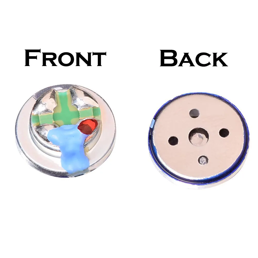 QIGOM 1 Pair DIY Headset Unit K1006 10MM 32Ω 99dB, HIFI In-ear Earphone Units, Bass Vocal, Composite Titanium Film Driver