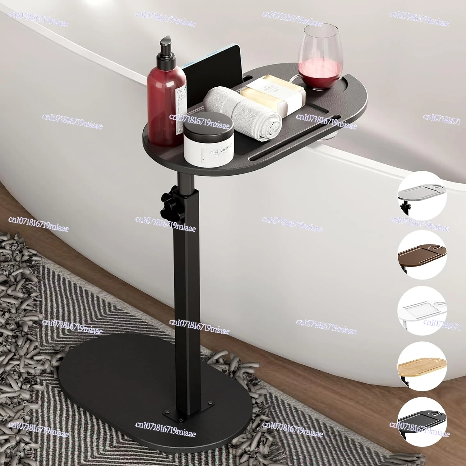

Bathtub Storage Rack Picnic Portable Table Mobile Phone Flat Bracket Bathroom Rack Tray Bamboo Bathroom Rack