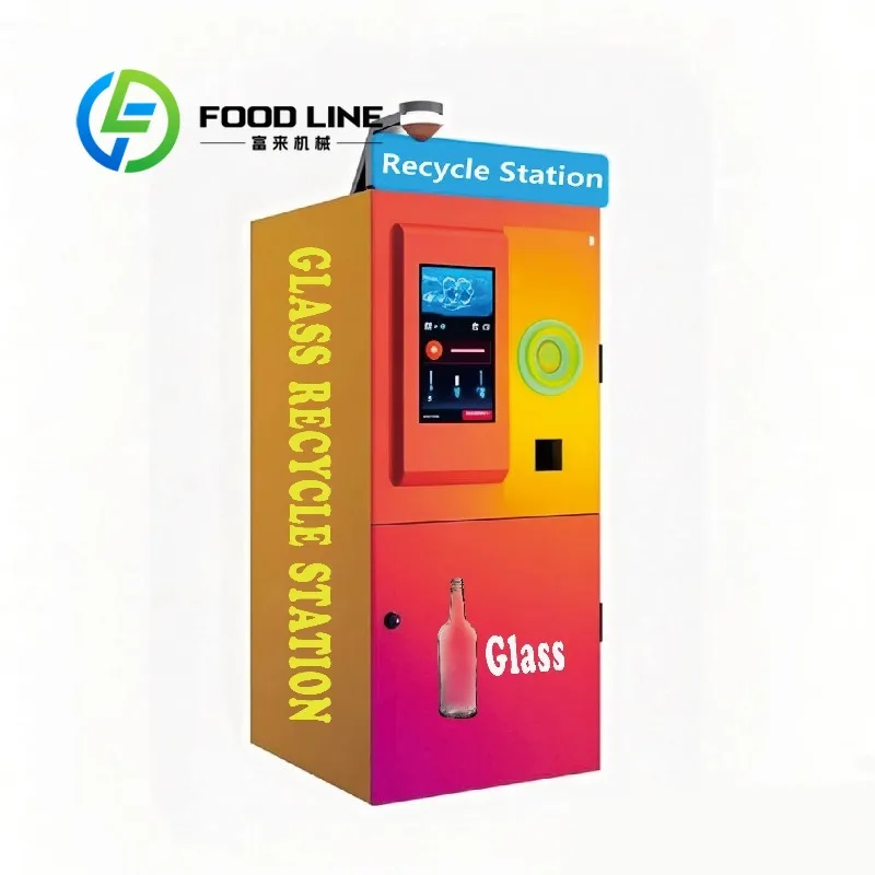 Customized Large Capacity Reverse Vending Machine RVM World Environment Protection Eco Friendly Recycling Device