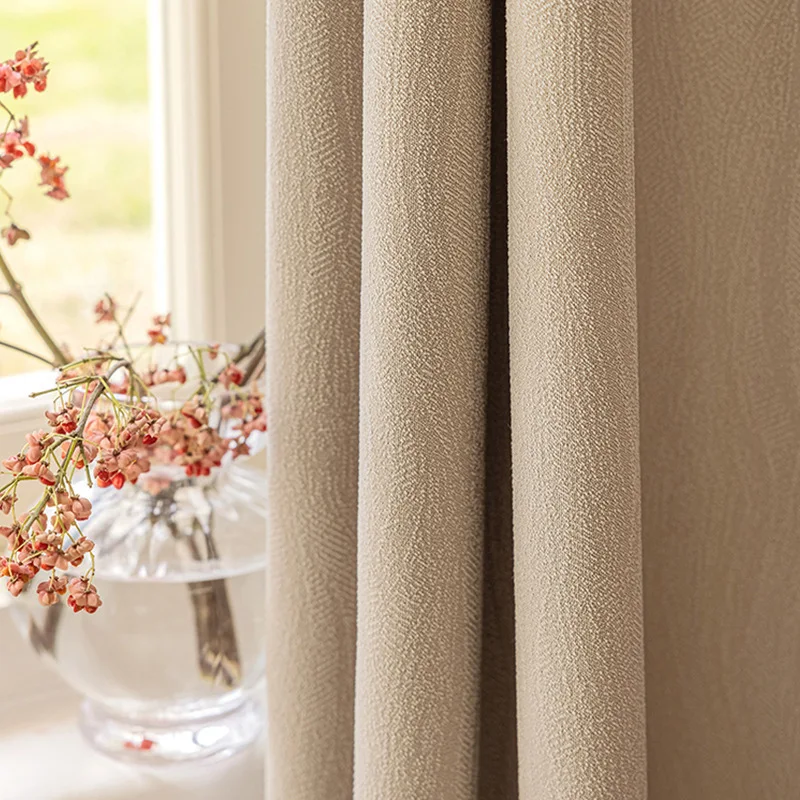 

Cotton and linen curtains New living room Premium bedroom