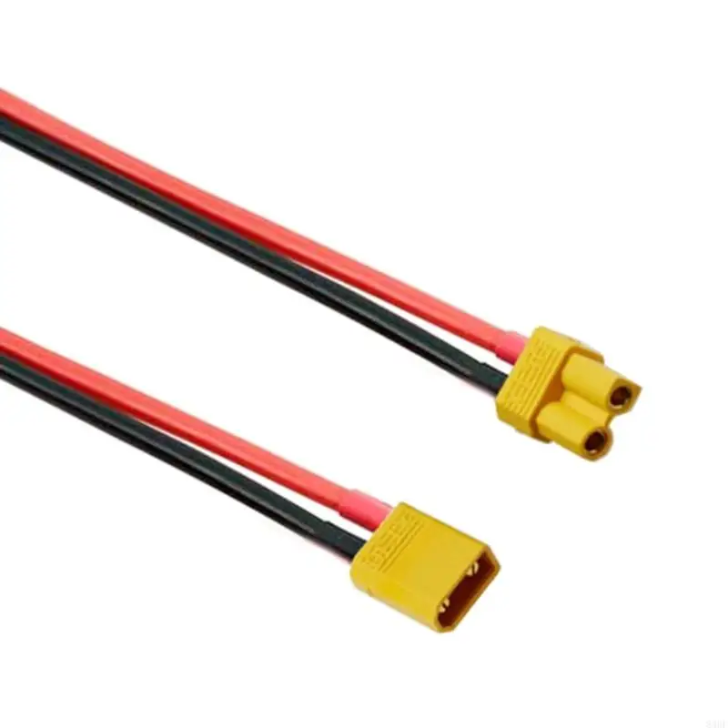 Premium XT30 Male Female Adapters Cord 14AWG High Temperature Resistant For DIY Electronics Project 83CF