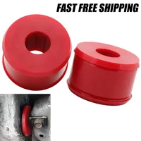 2X buje de brazo de arrastre trasero de suspensión rojo para Honda Civic CRX Del Sol Integra