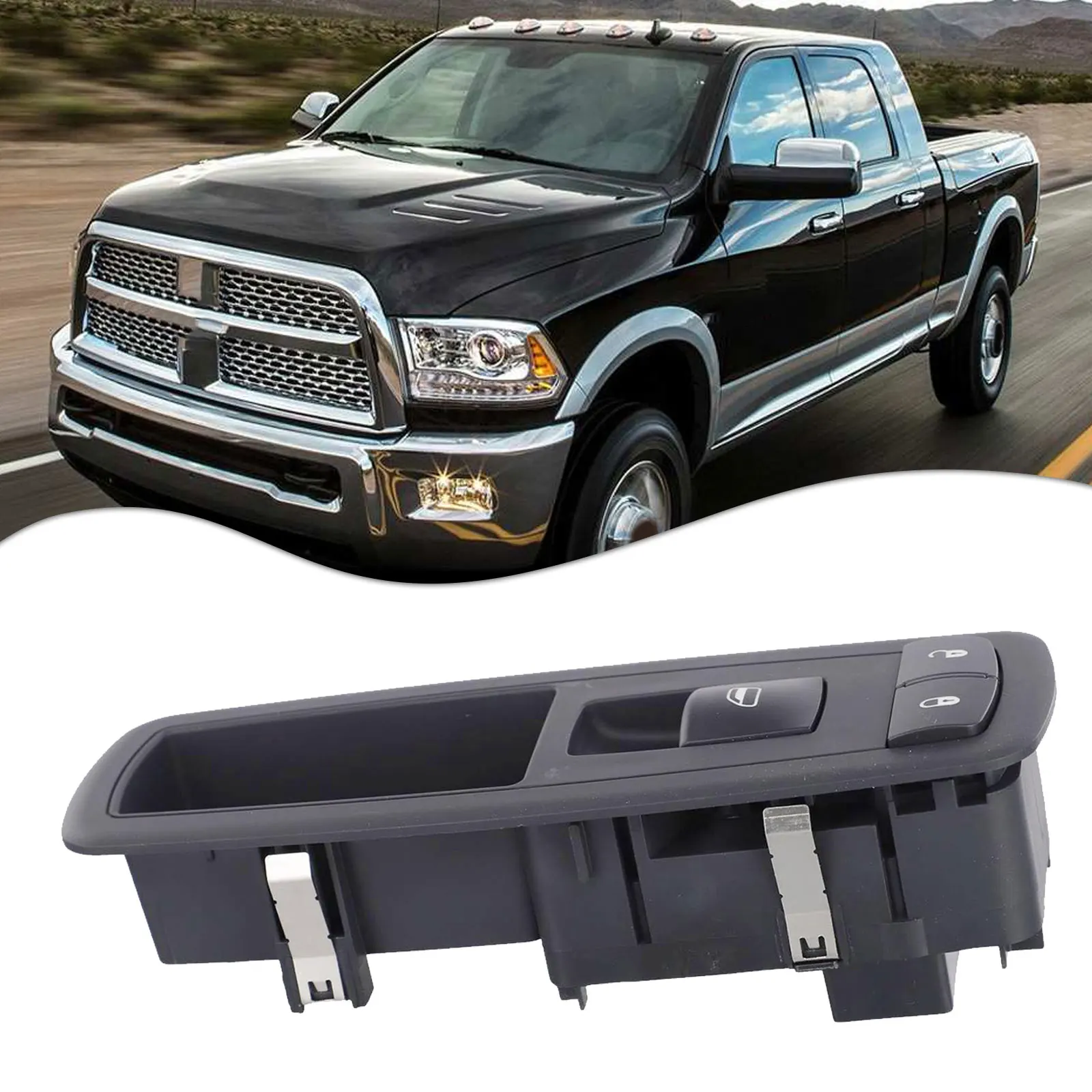 8 Pins Window Switch 68110864AA Window Switch For Car Window Replacement Easy To Use Made Of ABS No Deformation