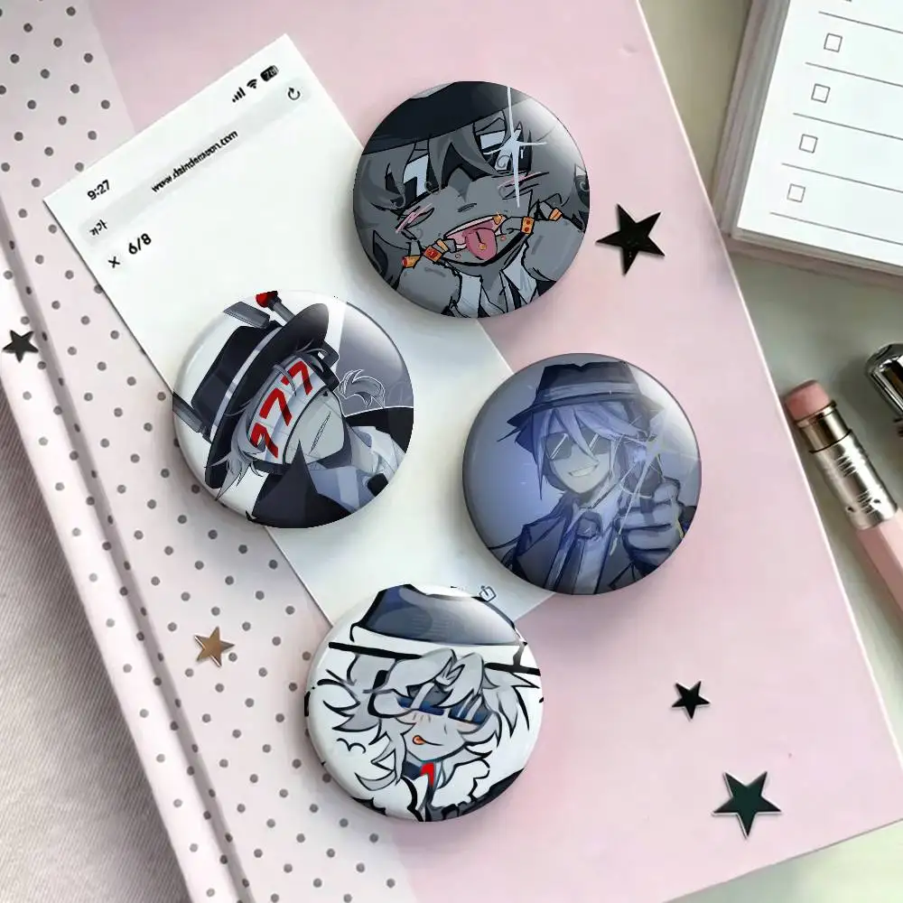 

F-ForsakenS Chance Badges 25 32 44 58 75 mm Round Fans Collect Friends Gifts Brooch Souvenir