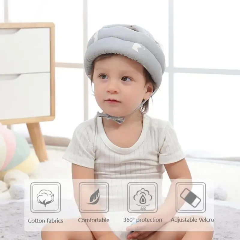 Baby Safety Helmet Head Protection Headgear Toddler Anti-fall Pad Children Learn To Walk Crash Cap Newborn Accessories