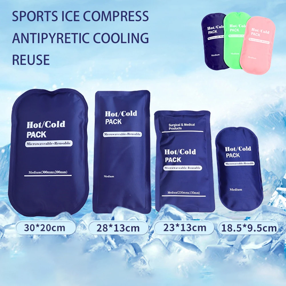 Resuable Hot/Cold Pack for Injuries/Joint Pain Multipurpose Sprain Therapy Gel Pack Professional Knee Ice Pack for Men Women