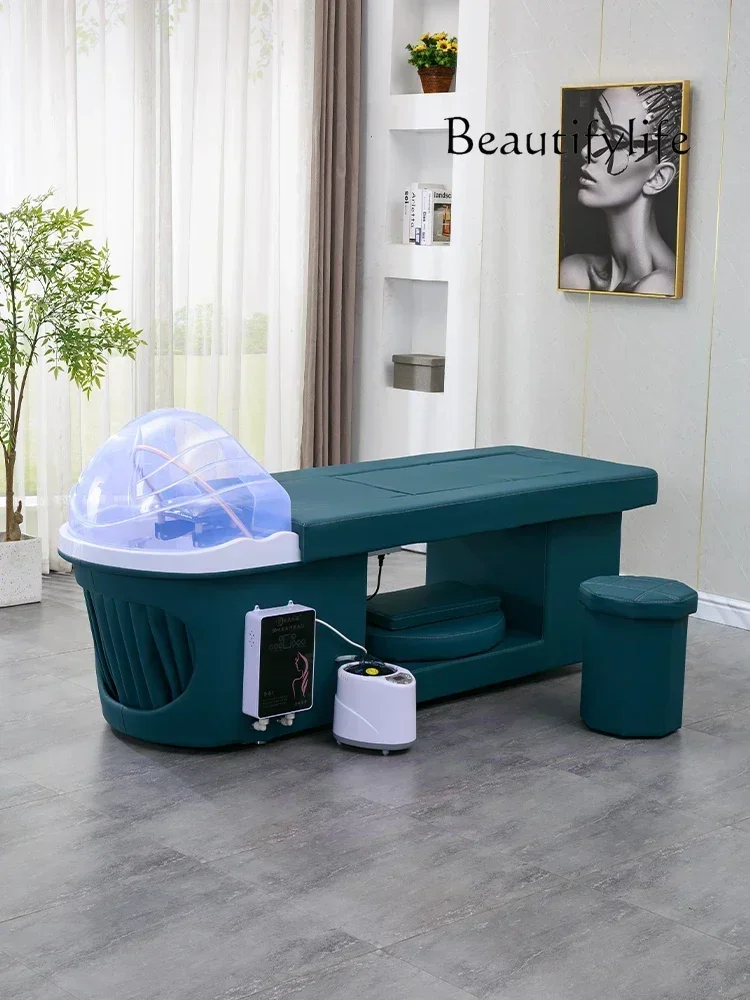 

BJ Moxibustion Shampoo Bed Barber Shop Special Head Treatment Speed Water Heater Circulation Fumigation Massage