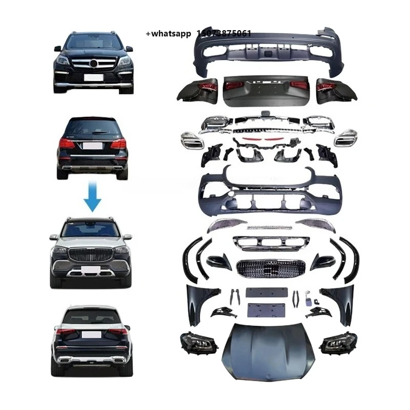 

Conversion Kit High Quality Car Bumper Modified Body Kit for E300Upgrade to E450 Body Kit Tuning Facelift Pp Material Spot
