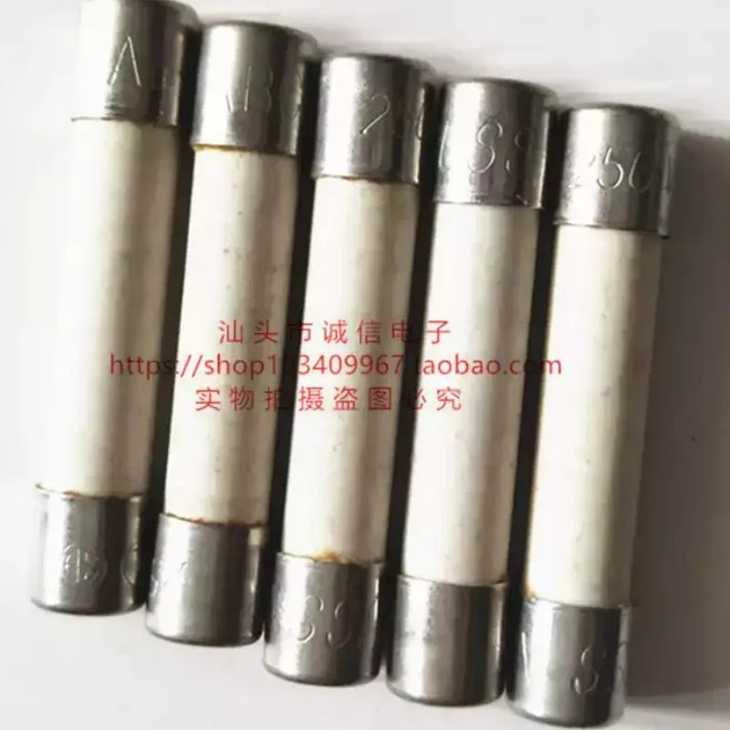 5-100pcs BUSS 7A 250V ceramic fuse 6.3 * 32mm 6 * 32 ABC series pinless