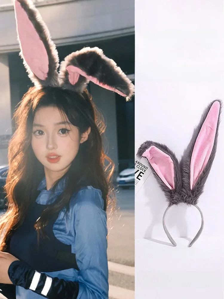 

Юди Полицейская повязка на голову с кроличьими ушками, аксессуар для волос, реквизит для фотосъемки, сладкий Sle, без малышей