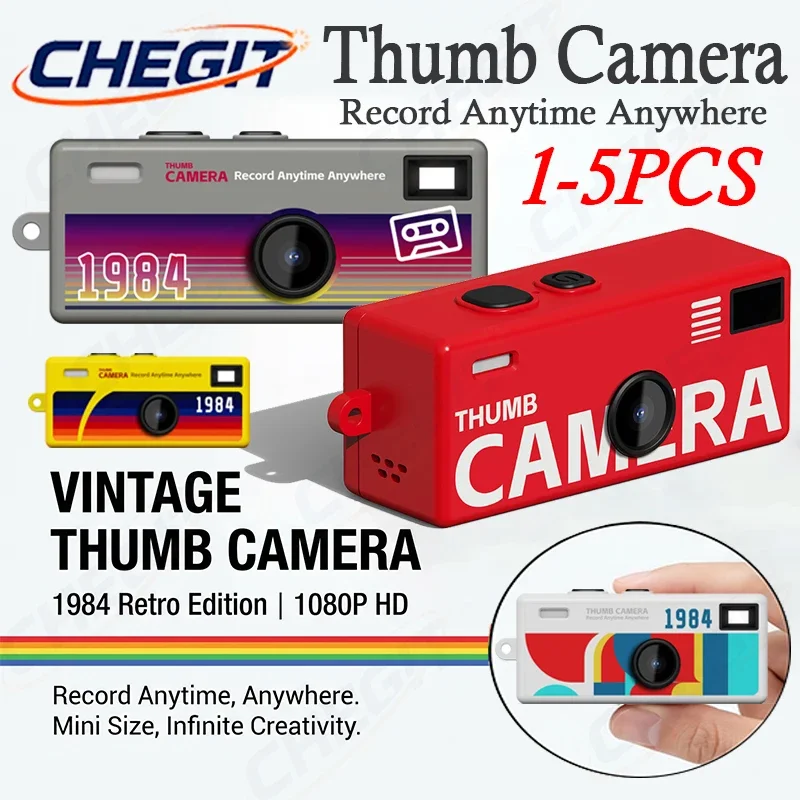 

Мини-камера G6 (1-5 шт.) в виде брелока, ретро-дизайн, новая, 1080P Full HD, поддержка карт памяти, очень маленькая видеокамера-рекордер