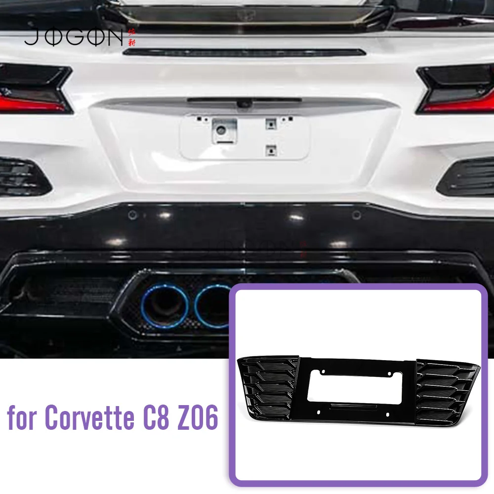 

ABS Rear License Plate Holder Frame Cover For Corvette C8 Z06 2023-2025