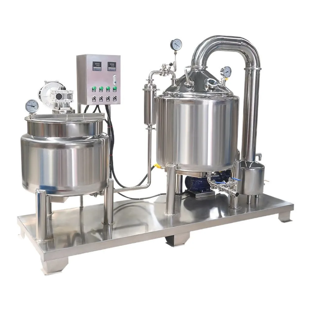 Manufacturer's Automatic Honey Extracting Machine 0.5-5T Low Price Core Motor Honey Concentrator for Processing Plant