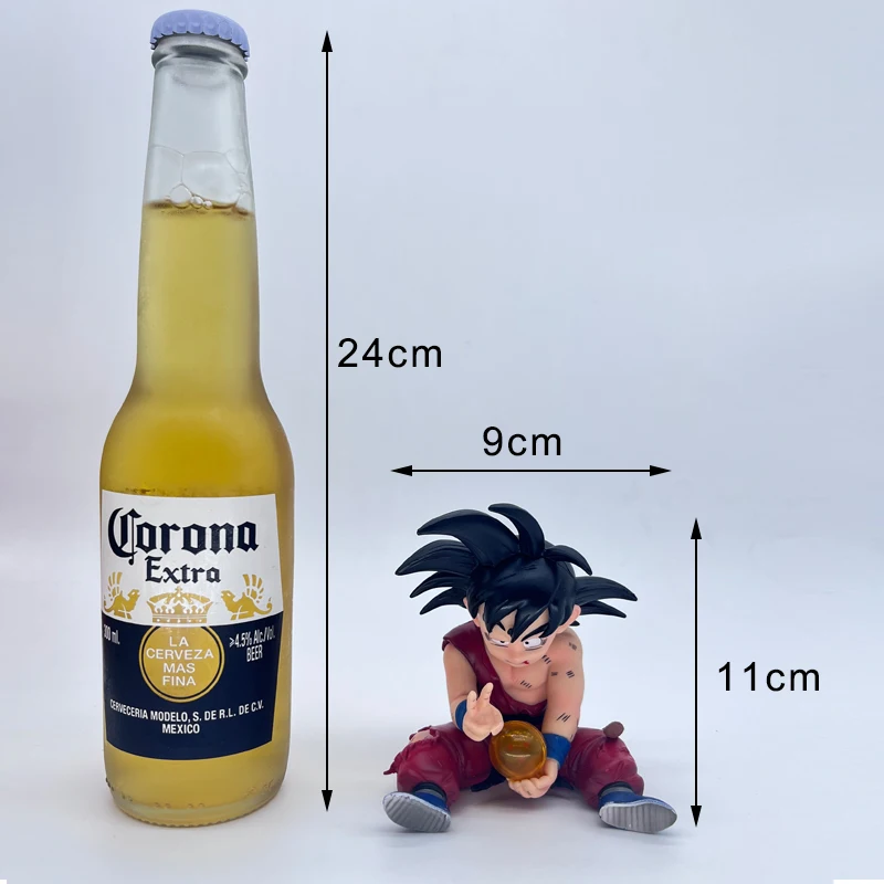 Dragon Ball desenhos animados para crianças, Son Goku, figuras de ação Anime, brinquedos modelo de plástico, acessórios de presente, hobbies, 10cm