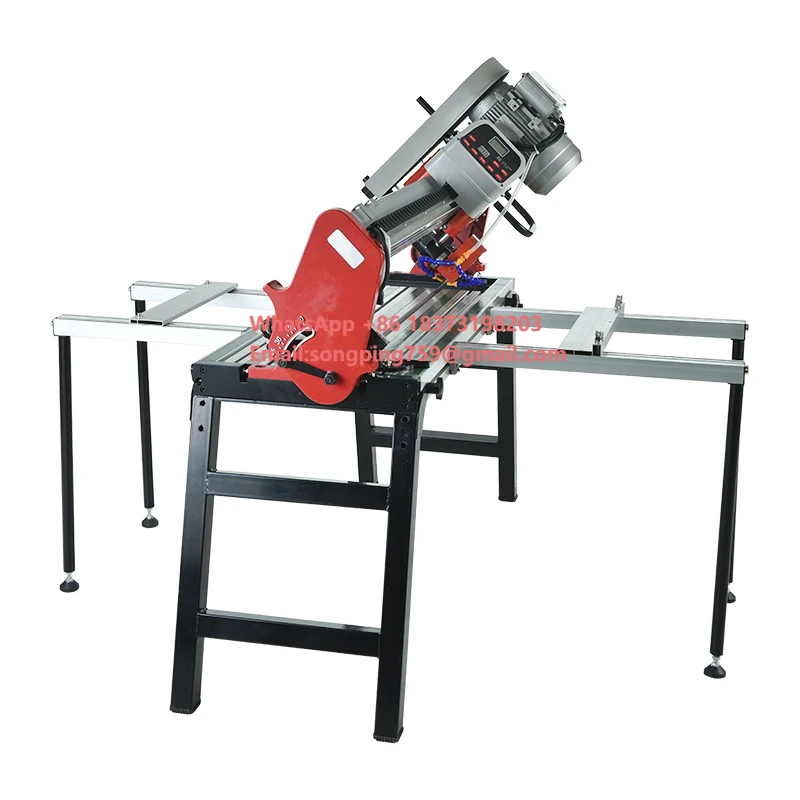 Tile Cutter Xidele T10 Brushless Motor Ceramic 2500W Can Cut 50mm Electric Marble Tile Saw for 45 Degree Cutting Machine