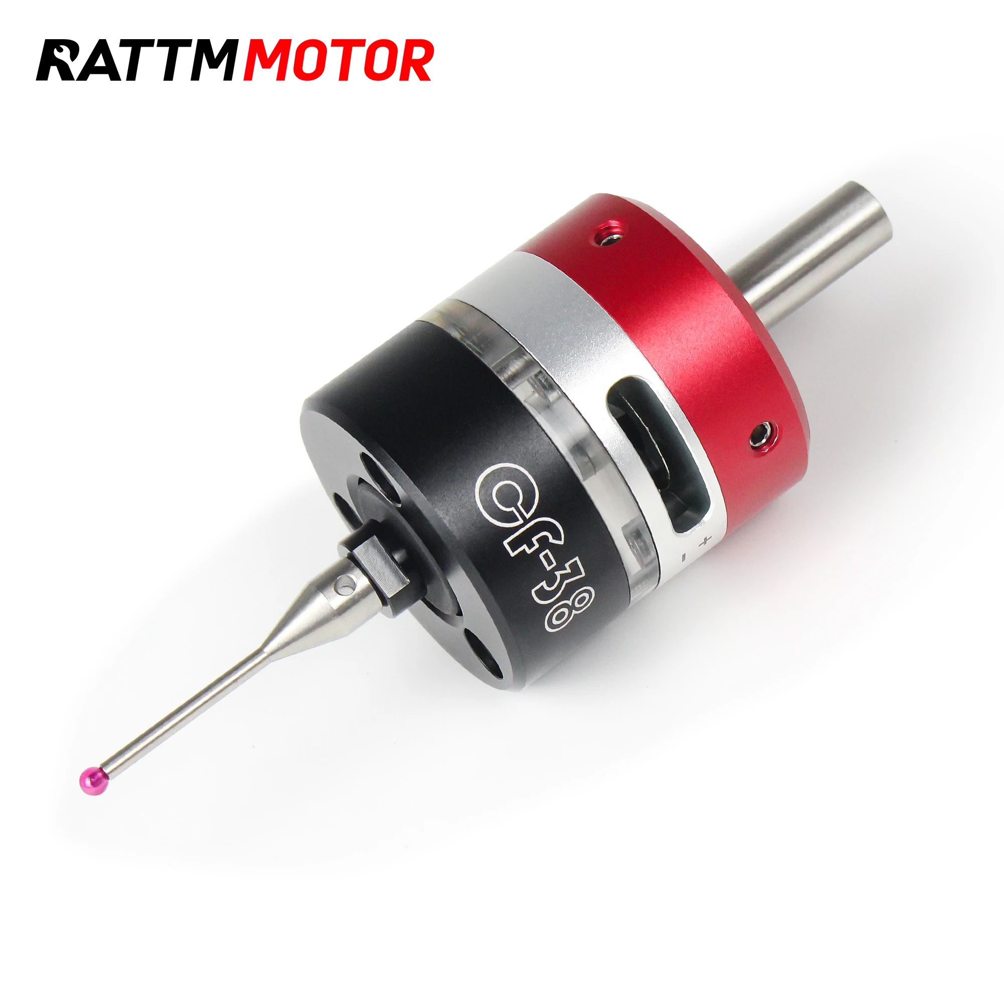 【Stock de la UE】RATTM Motor CF-38 Trigger 3D Edge Finder Sonda de precisión de tres coordenadas Varilla de centrado Herramienta Setter