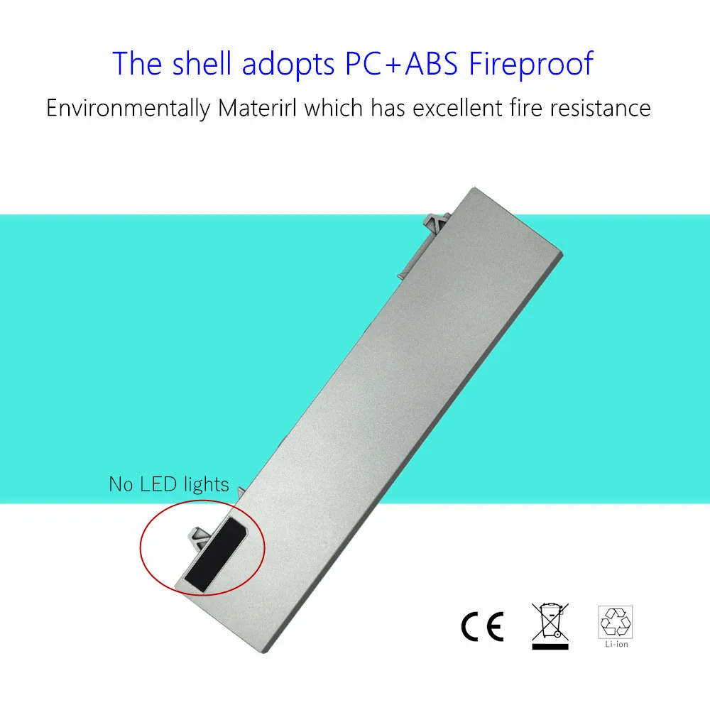 Batterie d'ordinateur portable pour Dell Latitude E6400, E6410, E6510, E6500, précision M4400, M4500, M2400, vente en gros