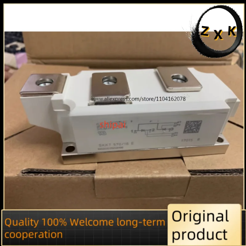 

SKKT570-12E SKKT570-14E SKKT570-16E SKKT570-18E SKKT570-12E SKKT570-14E SKKT570-16E SKKT570-18E Módulo IGBT Nuevo Original