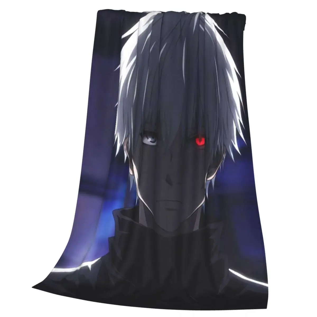 Tokyo Ghoul Anime Blanket Soft Warm Flannel Throw Blanket Bedding for Bed Living room Picnic Travel Home Couch