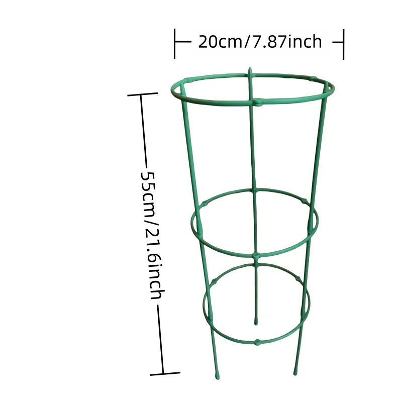 2/4Packs Plant Support Stake Stackable Garden Flower Support, Plant Stakes for Indoor Outdoor Plants Flower Climbing Plants