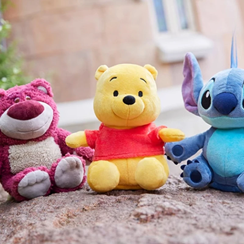 Disney Winnie Voice Control Accompanying And Soothing Yellow Dolls Plush Doll 17.5cm Height Shanghai Disney 400060339711