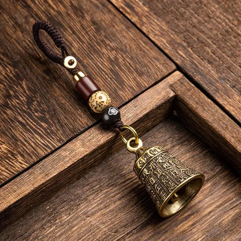 Small Bells That Ring Loud Loud Sound Small Repelling Bell Buddhist Scriptures Bell Car Pendants Ornaments Home Decorations With view 2