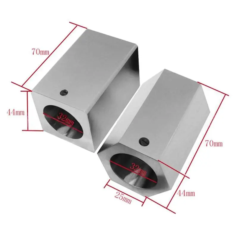 ABUG-5C-CB 5C Collet Block Set, Hex Collet Block, Square Collet Block And Collet Closer For Workholding