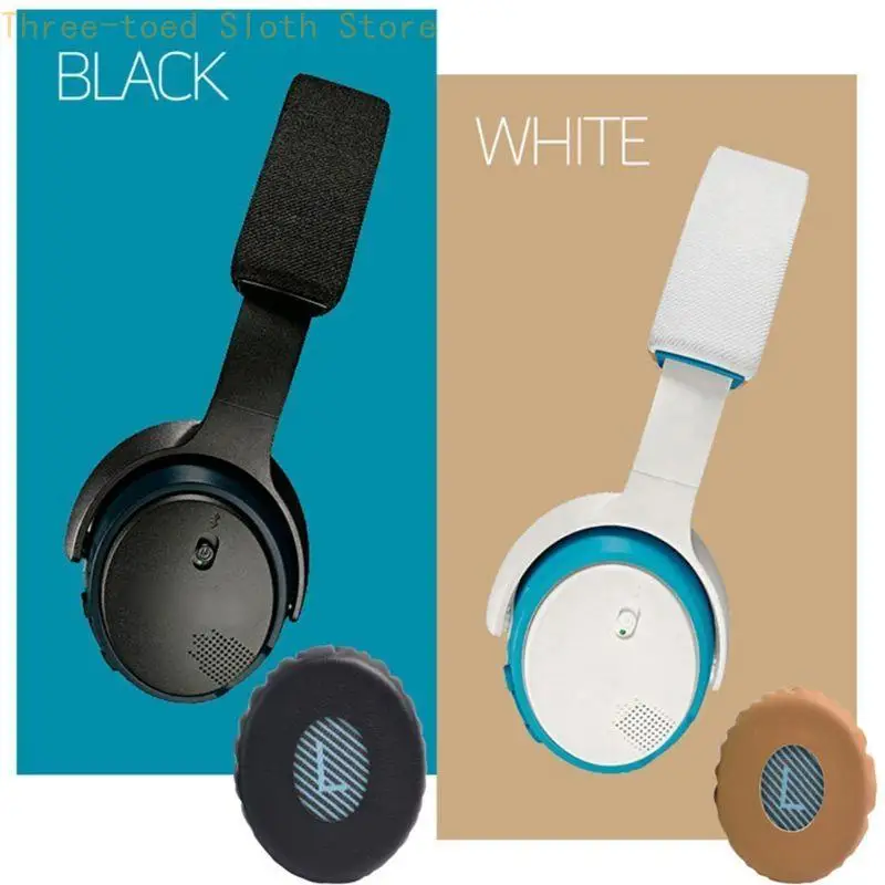 Leicht ersetzt Ohrhörer für auf Ohrsoundtrauen Kopfhörer Dicker Schaumabdeckungshülle Earpads E74A