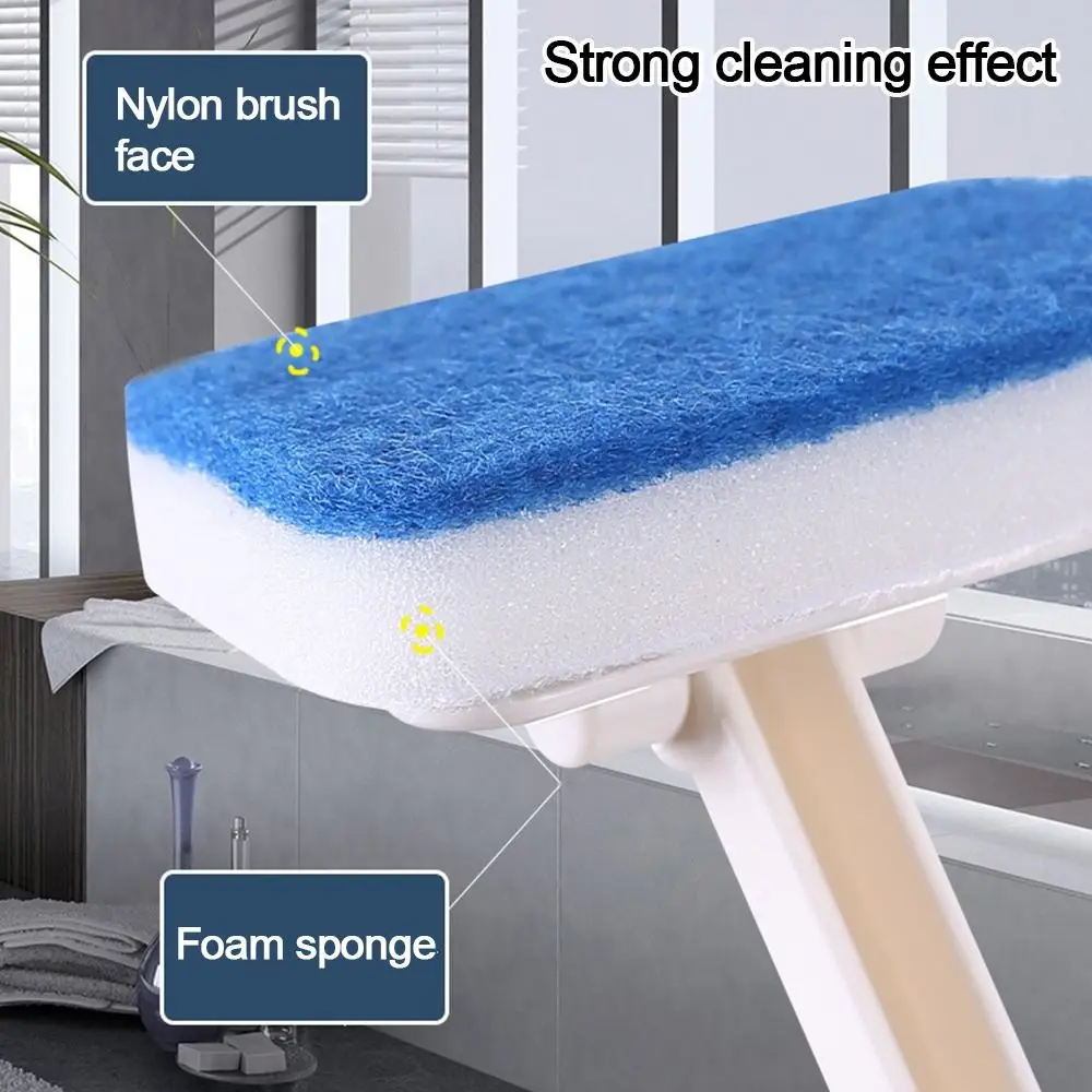 Multi-Functional Bathroom Wall Brush Creative Long Handle Removable Household Floor Bathtub Cleaning Brushes Extendable Brush