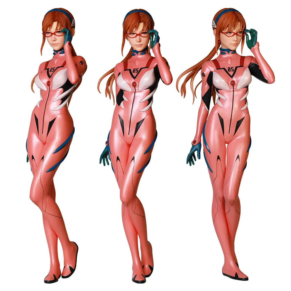 

1/8 Anime Mari Makinami Illustrious EVA Figures Resin GK DIY Manual White Assembly Model Statue Toys Doll Collection Gifts